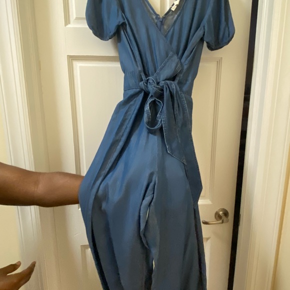 Chelsea and Violet Denim Jumpsuit Size M Brand New - Picture 4 of 7